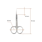 Cuticle scissors, 25 mm