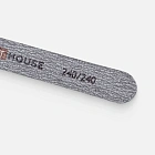 File, thin, zebra on a wooden base. 180/240