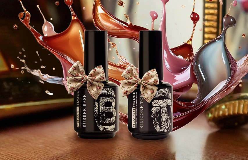 Rubber Base & Top Silicone As a Gift, when purchasing any Gel Polish collection!