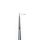 Nail design brush "hair", 7 mm