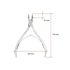 Cuticle cutters, 12 mm